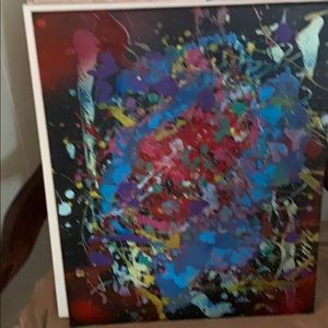 One of a kind hand-painted artwork inspired by God